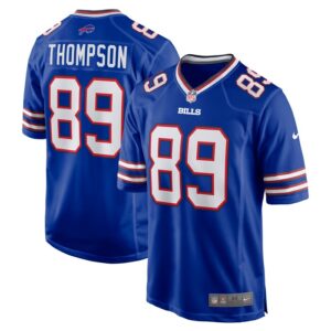 Bryan Thompson Buffalo Bills Team Game Jersey - Royal