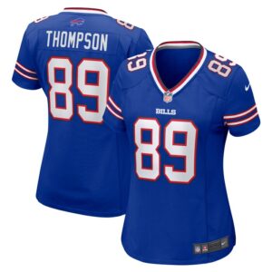 Bryan Thompson Buffalo Bills Women Team Game Jersey - Royal