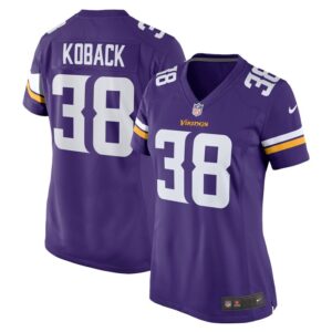 Bryant Koback Minnesota Vikings Women Home Game Player Jersey - Purple