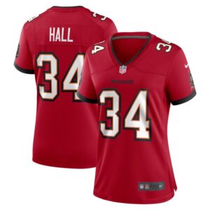 Bryce Hall Tampa Bay Buccaneers Women Team Game Jersey - Red