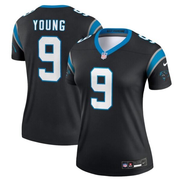 Bryce Young Carolina Panthers Women Legend Jersey - Black