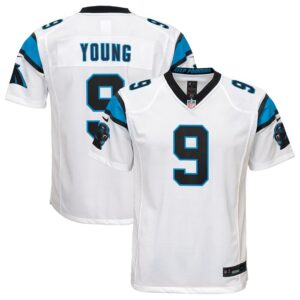 Bryce Young Carolina Panthers Youth Game Jersey - White