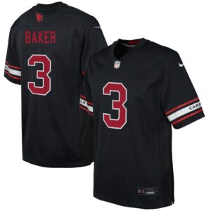 Budda Baker Arizona Cardinals Youth Game Jersey - Black