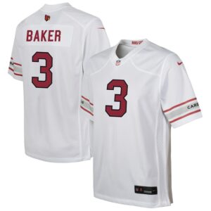 Budda Baker Arizona Cardinals Youth Game Jersey - White