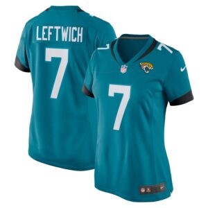 Byron Leftwich Jacksonville Jaguars Women Retired Player Game Jersey - Teal