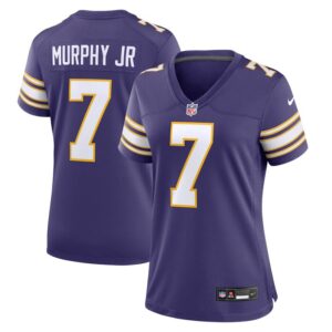 Byron Murphy Jr. Minnesota Vikings Women Classic Player Game Jersey - Purple