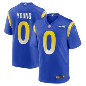 Byron Young Los Angeles Rams Home Game Jersey - Royal