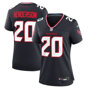 C.J. Henderson Houston Texans Women Team Game Jersey - Navy