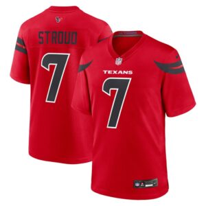 C.J. Stroud Houston Texans Alternate Game Jersey - Red