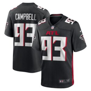 Calais Campbell Atlanta Falcons Game Player Jersey - Black