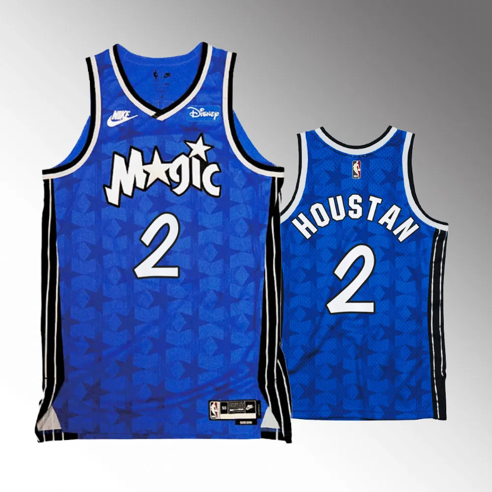 Caleb Houstan #2 Swingman Orlando Magic 2023-24 Classic Edition Jersey - Blue