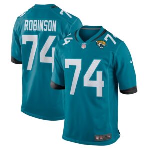 Cam Robinson Jacksonville Jaguars Game Jersey - Teal