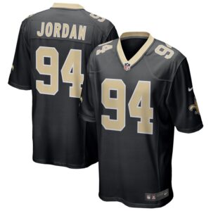 Cameron Jordan New Orleans Saints Game Jersey - Black