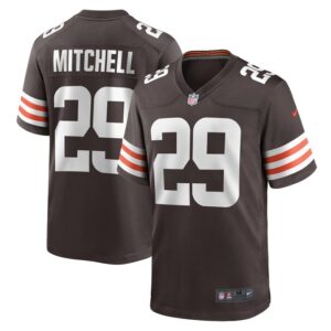 Cameron Mitchell Cleveland Browns Team Game Jersey - Brown