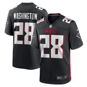 Carlos Washington Atlanta Falcons Game Jersey - Black