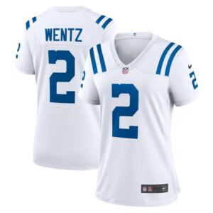 Carson Wentz Indianapolis Colts Women Game Jersey - White