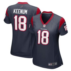 Case Keenum Houston Texans Women Team Game Jersey - Navy