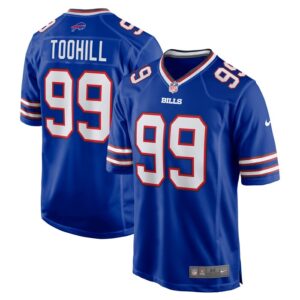 Casey Toohill Buffalo Bills Game Jersey - Royal