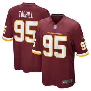 Casey Toohill Washington Football Team Game Jersey - Burgundy