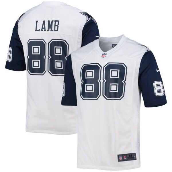 CeeDee Lamb Dallas Cowboys Alternate Game Jersey - White