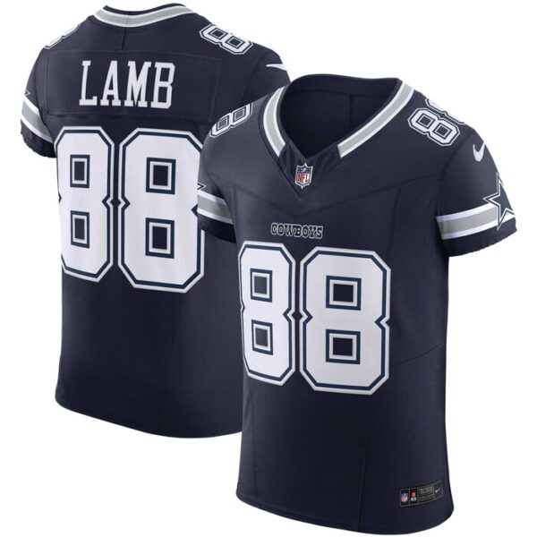 CeeDee Lamb Dallas Cowboys Vapor F.U.S.E. Elite Jersey - Navy