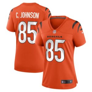 Chad Johnson Cincinnati Bengals Women Retired Game Jersey - Orange