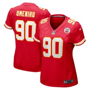 Charles Omenihu Kansas City Chiefs Women Game Player Jersey - Red