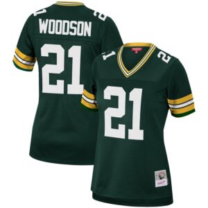 Charles Woodson Green Bay Packers Mitchell & Ness Women 2010 Legacy Replica Player Jersey - Green