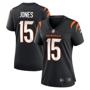 Charlie Jones Cincinnati Bengals Women Team Game Jersey - Black