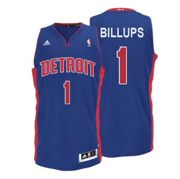 Chauncey Billups Detroit Pistons #1 Revolution 30 Road Jersey