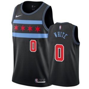 Chicago Bulls Coby White Men's 2018-19 City Jersey