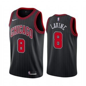 Chicago Bulls Zach LaVine Black 2019-20 Statement Edition Jersey