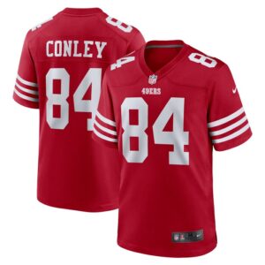 Chris Conley San Francisco 49ers Game Jersey - Scarlet