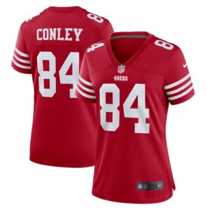 Chris Conley San Francisco 49ers Women Game Jersey - Scarlet