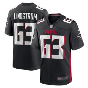 Chris Lindstrom Atlanta Falcons Team Game Jersey - Black