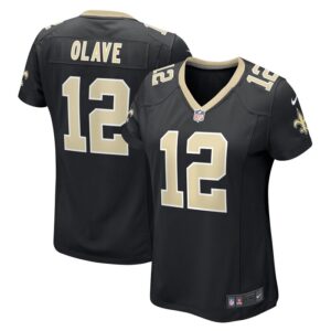 Chris Olave New Orleans Saints Women Game Player Jersey - Black