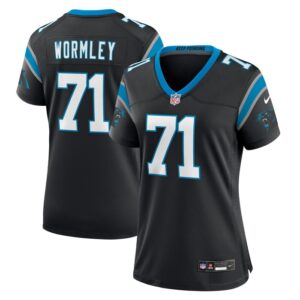 Chris Wormley Carolina Panthers Women Game Jersey - Black