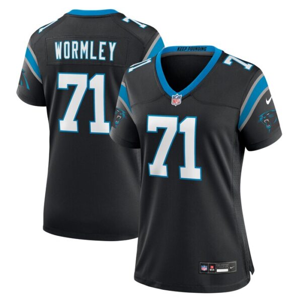 Chris Wormley Carolina Panthers Women Game Jersey - Black