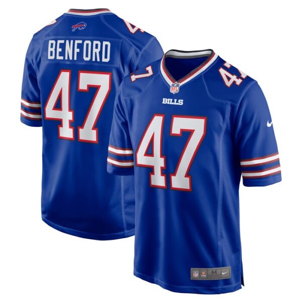 Christian Benford Buffalo Bills Game Jersey - Royal