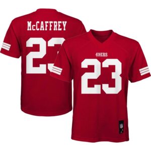 Christian McCaffrey San Francisco 49ers Preschool Replica Player Jersey - Scarlet