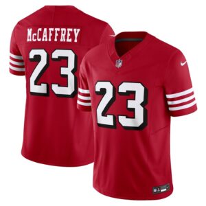 Christian McCaffrey San Francisco 49ers Vapor F.U.S.E. Limited Jersey - Scarlet