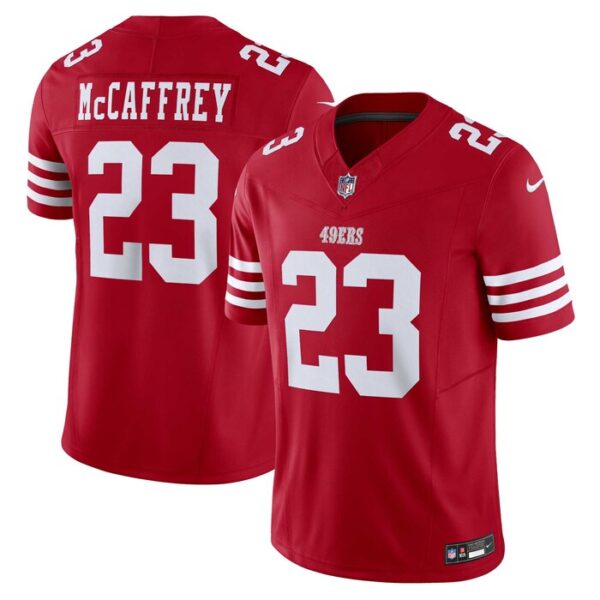 Christian McCaffrey San Francisco 49ers Vapor F.U.S.E. Limited Jersey - Scarlet