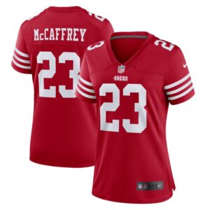 Christian McCaffrey San Francisco 49ers Women Player Jersey - Scarlet