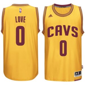 Cleveland Cavaliers #0 Kevin Love 2014-15 New Swingman Alternate Gold Jersey