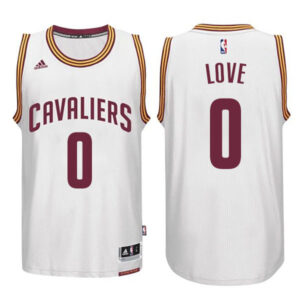 Cleveland Cavaliers #0 Kevin Love New Swingman White Jersey