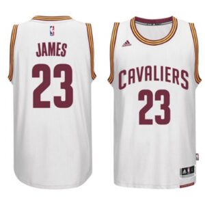 Cleveland Cavaliers #23 LeBron James 2014-15 New Swingman Home White Jersey