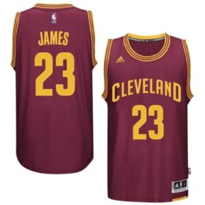 Cleveland Cavaliers #23 LeBron James 2014-15 New Swingman Road Garnet Jersey