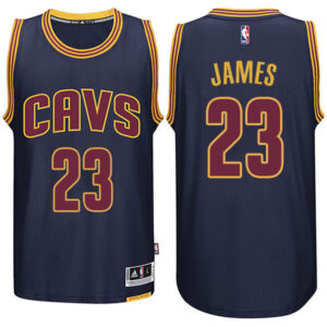 Cleveland Cavaliers #23 Lebron James Alternate Navy Jersey