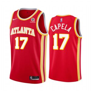 Clint Capela Atlanta Hawks Red Icon Edition 2020-21 Jersey