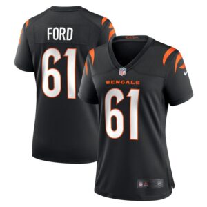 Cody Ford Cincinnati Bengals Women Game Jersey - Black